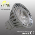 MR16 LED spotlight GU5.3 high power 4W led lamp aluminium body 2700K